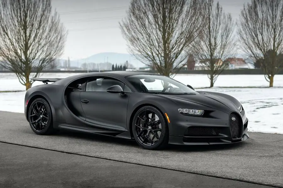 Bugatti Chiron Noire: $3.25 Million